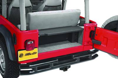 Bestop - Pavement Ends Cab Curtain - '03-06 Wrangler TJ (Black Diamond)