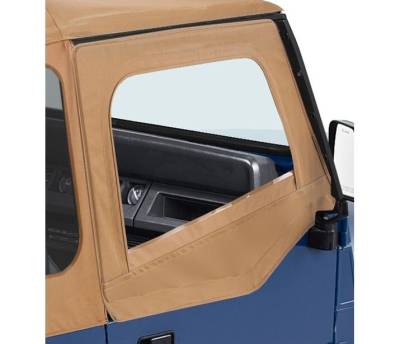 Bestop - Bestop Hood Latches - Jeep '41-49 CJ2 / '49-66 CJ3 / '55-83 CJ5 / '56-75 CJ6 / '76-86 CJ7 / '87-95 Wrangler YJ (Chrome; Boxed)
