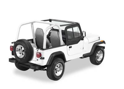 Bestop - Bestop Replace-A-Top For OEM - '88-94 Samurai (Black Crush; Clear Windows; No Door Skins Included)