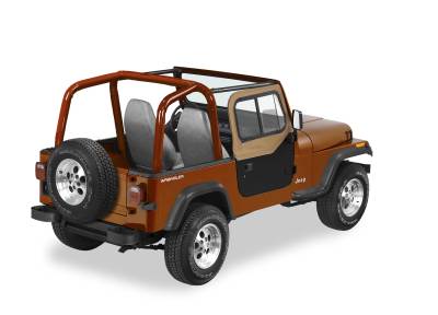 Bestop - Bestop Replace-A-Top For OEM - '88-94 Samurai (Black Denim; Clear Windows; No Door Skins Included)