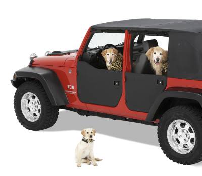 Bestop - Bestop 51803-01 HighRock 4x4(TM) Element(TM) Door Enclosure Panels