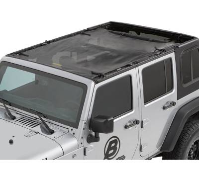 Bestop - Bestop Supertop Classic - Jeep '55-75 CJ5 / '52-62 M38A1 (Black Crush; Clear Windows)