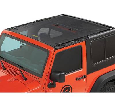 Bestop - Bestop Supertop Classic - Jeep '55-75 CJ5 / '52-62 M38A1 (Black Denim; Clear Windows)