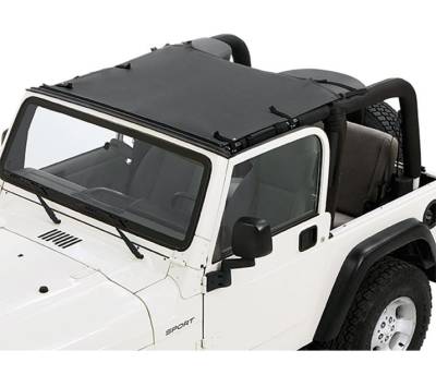 Bestop - Bestop Supertop Classic - Jeep '76-83 CJ5 (Black Denim; Clear Windows)
