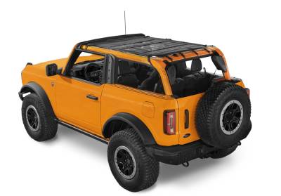 Bestop - Bestop Element Upper Doors - Jeep '20-26 Gladiator / '18-26 Wrangler JL 4-Door (Rear; Black Diamond)