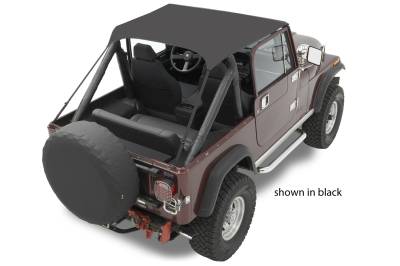 Bestop - Bestop 52507-04 Traditional Bikini(R) Top for Jeep