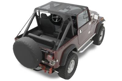 Bestop - Bestop 52508-11 Traditional Bikini(R) Top for Jeep