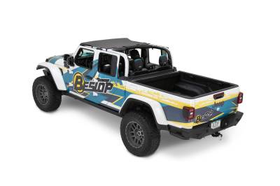 Bestop - Bestop Sun Safari Bikini - Jeep '07-18 Wrangler JK 4-Door (Black Diamond)