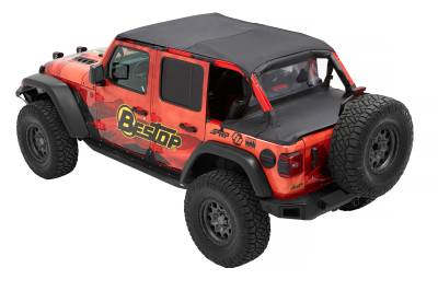 Bestop - Bestop Sun Targa Bikini - Jeep '97-06 Wrangler TJ (Black Diamond)