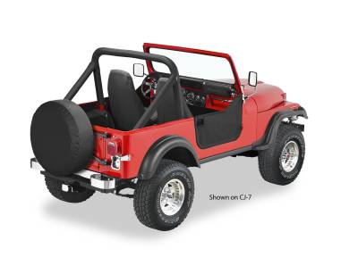 Bestop - Bestop Sunrider for Hardtop - Jeep '20-26 Gladiator / '18-26 Wrangler JL (Black Diamond)