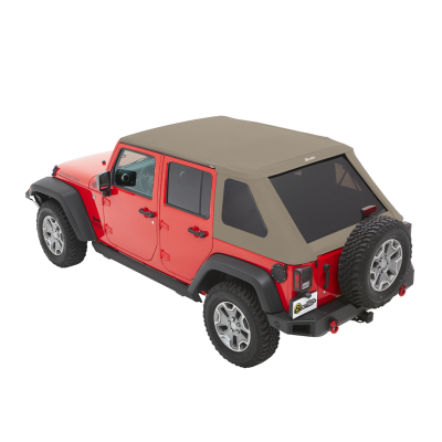 Bestop - Bestop 54923-74 Trektop(R) Glide(TM) Slantback Soft Top