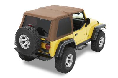Bestop - Bestop 56820-37 Trektop(R) Slantback Soft Top for Jeep