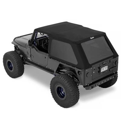 Bestop - Bestop 56821-17 Trektop(R) Slantback Soft Top for Jeep