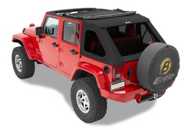 Bestop - Bestop Supertop Classic Skin - Jeep '97-06 Wrangler TJ Exc. Unlimited (Black Diamond; Tinted Windows)