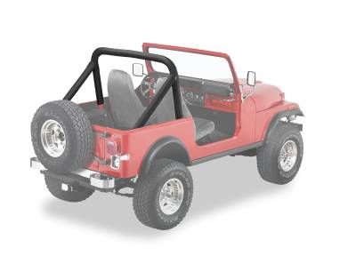 Bestop - Bestop Window Set - Jeep '07-18 Wrangler JK 4-Door (Premium Black Twill, Fits Trektop 54923)