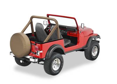 Bestop - Bestop Window Set - Jeep '97-06 Wrangler TJ Exc. Unlimited (Supertop, Premium Black Twill)