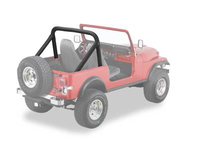 Bestop - Bestop Window Set - Jeep '07-18 Wrangler JK 2-Door (Premium Black Twill, Fits Supertop 54822 or Replace-A-Top 79846)