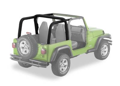 Bestop - Bestop Window Set - Jeep '76-86 CJ7 / '87-95 Wrangler YJ (Supertop, Black Denim)