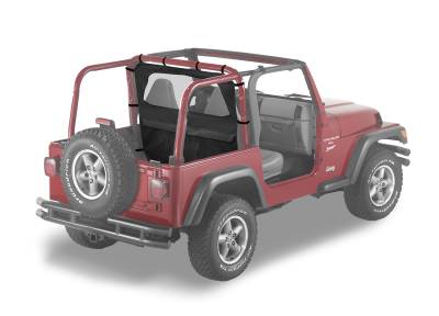 Bestop - Bestop Window Set - Jeep '04-06 Wrangler TJ Unlimited (Supertop or Factory soft top, Black Diamond)