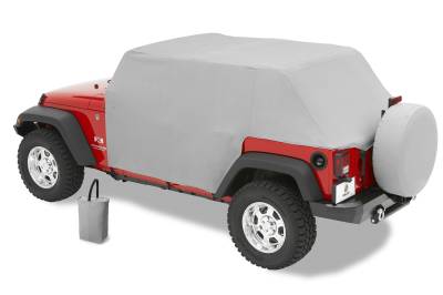 Bestop - All Weather Trail Cover - Jeep '07-18 Wrangler JK 4-Door (Charcoal / Gray)
