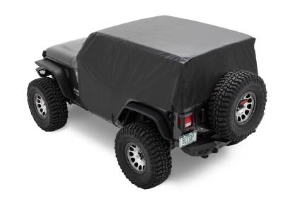 Bestop - All Weather Trail Cover - Jeep '07-18 Wrangler JK / '18-26 JL 2-Door (Black)