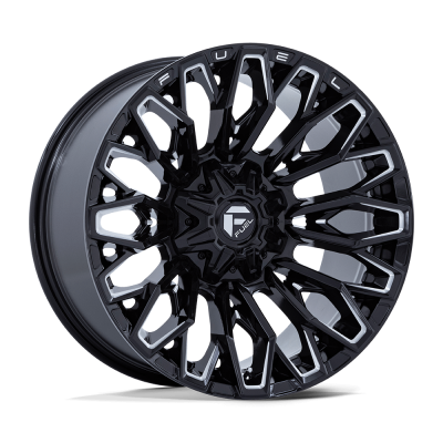 Fuel Wheel - Fuel Wheel, 20X9, FC865 STRIKE, GLOSS BLACK MILLED