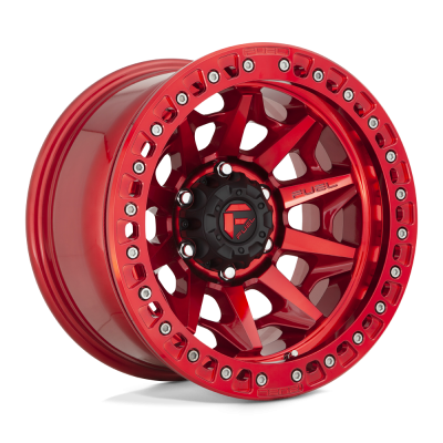 Fuel Wheel - Fuel Wheel, 17X9, D113 COVERT BEADLOCK, CANDY RED