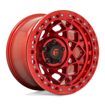Fuel Wheel - Fuel Wheel, 17X9, D121 UNIT BEADLOCK, CANDY RED