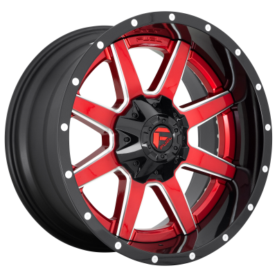 Fuel Wheel - Fuel Wheel, 22X12, D250 MAVERICK, GLOSS RED