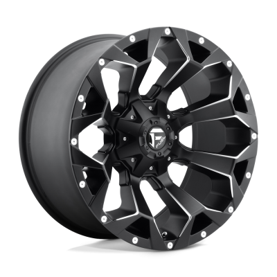 Fuel Wheel - Fuel Wheel, 20X9, D546 ASSAULT, MATTE BLACK MILLED