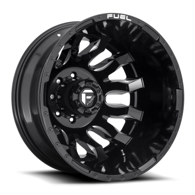 Fuel Wheel - Fuel Wheel, 20X8.25, D673 BLITZ, GLOSS BLACK MILLED