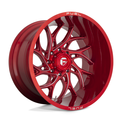 Fuel Wheel - Fuel Wheel, 22X10, D742 RUNNER, CANDY RED MILLED