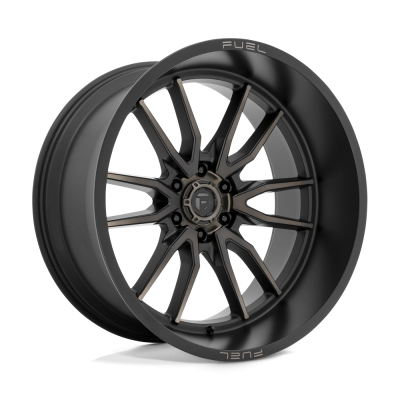 Fuel Wheel - Fuel Wheel, 24X12, D762 CLASH, MATTE BLACK DOUBLE DARK TINT