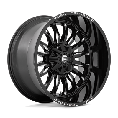 Fuel Wheel - Fuel Wheel, 22X12, D795 ARC, GLOSS BLACK MILLED