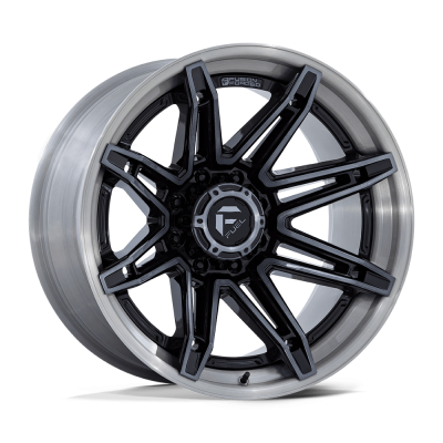 Fuel Wheel - Fuel Wheel, 22X12, FC401 BRAWL, GLOSS BLACK BRUSHED DARK TINT
