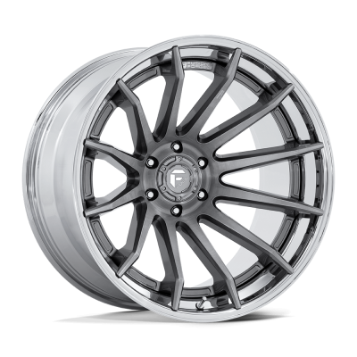 Fuel Wheel - Fuel Wheel, 22X10, FC403 BURN, PLATINUM W/ CHROME LIP
