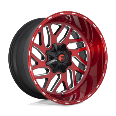 Fuel Wheel - Fuel Wheel, 20X10, D691 TRITON, CANDY RED MILLED