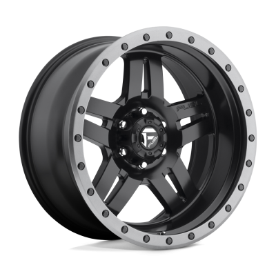 Fuel Wheel - Fuel Wheel, 20X10, D557 ANZA, MATTE BLACK GUN METAL RING