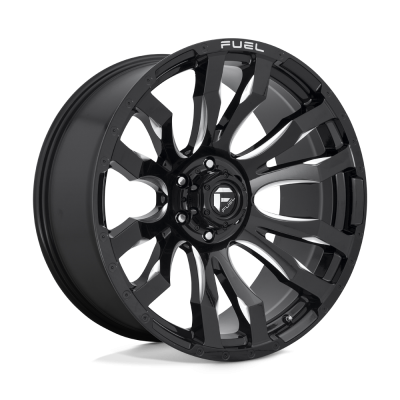 Fuel Wheel - Fuel Wheel, 20X9, D673 BLITZ, GLOSS BLACK MILLED