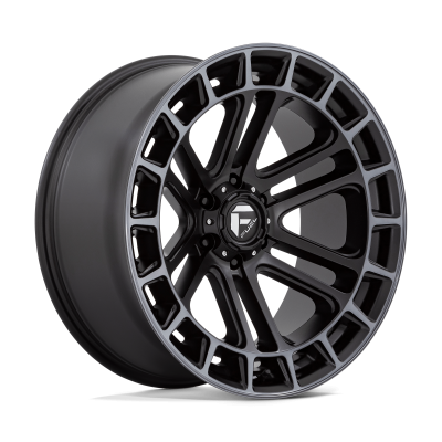 Fuel Wheel - Fuel Wheel, 22X10, D720 HEATER, MATTE BLACK DDT MACHINED