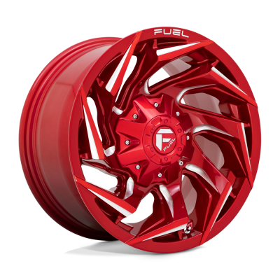 Fuel Wheel - Fuel Wheel, 15X8, D754 REACTION, CANDY RED MILLED