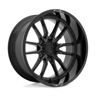 Fuel Wheel - Fuel Wheel, 24X12, D760 CLASH, GLOSS BLACK