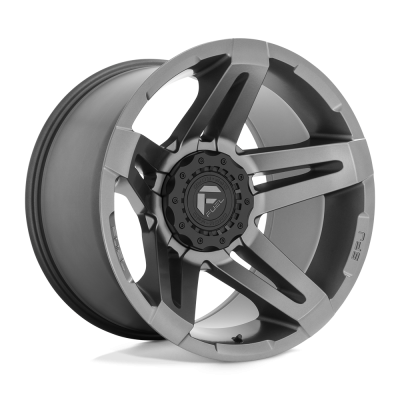 Fuel Wheel - Fuel Wheel, 20X10, D764 SFJ, MATTE GUNMETAL