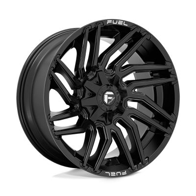 Fuel Wheel - Fuel Wheel, 22X10, D776 TYPHOON, GLOSS BLACK