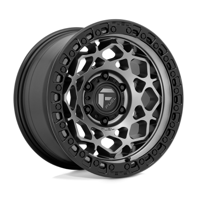 Fuel Wheel - Fuel Wheel, 17X9, D784 UNIT, GUNMETAL W/ MATTE BLACK RING
