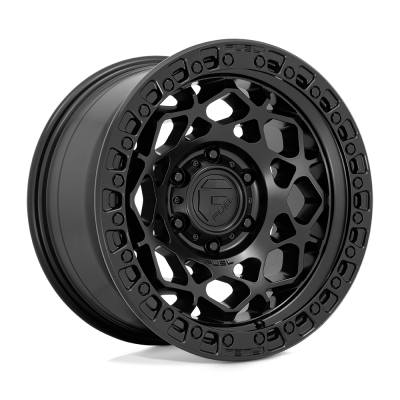 Fuel Wheel - Fuel Wheel, 17X9, D786 UNIT, MATTE BLACK W/ M-BLACK RING