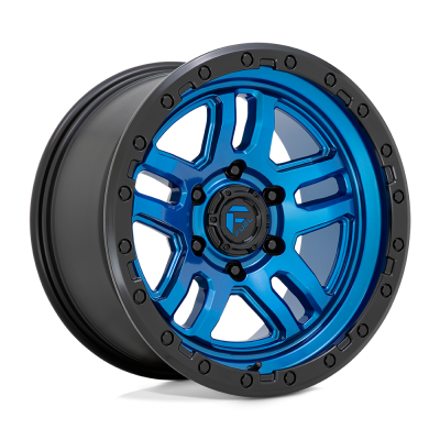 Fuel Wheel - Fuel Wheel, 17X9, D790 AMMO, BLUE W/ BLACK LIP