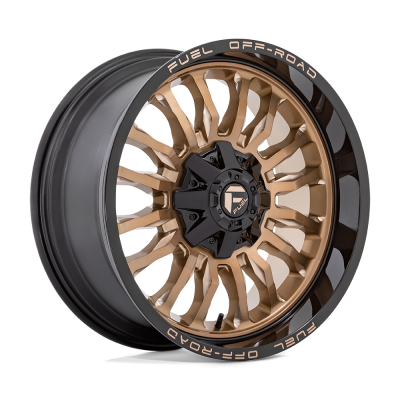 Fuel Wheel - Fuel Wheel, 20X9, D797 ARC, PLATINUM BRONZE W/ BLACK LIP