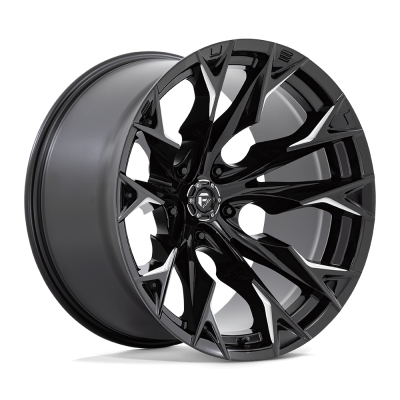 Fuel Wheel - Fuel Wheel, 22X12, D803 FLAME, GLOSS BLACK MILLED