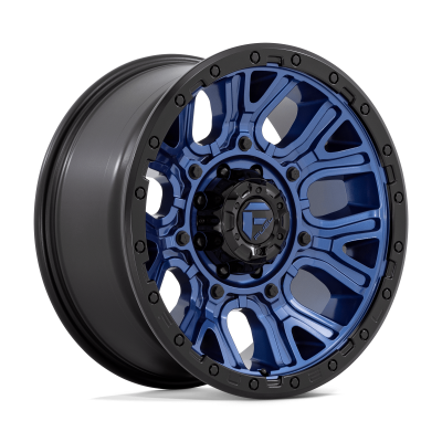 Fuel Wheel - Fuel Wheel, 20X9, D827 TRACTION, DARK BLUE W/ BLACK RING